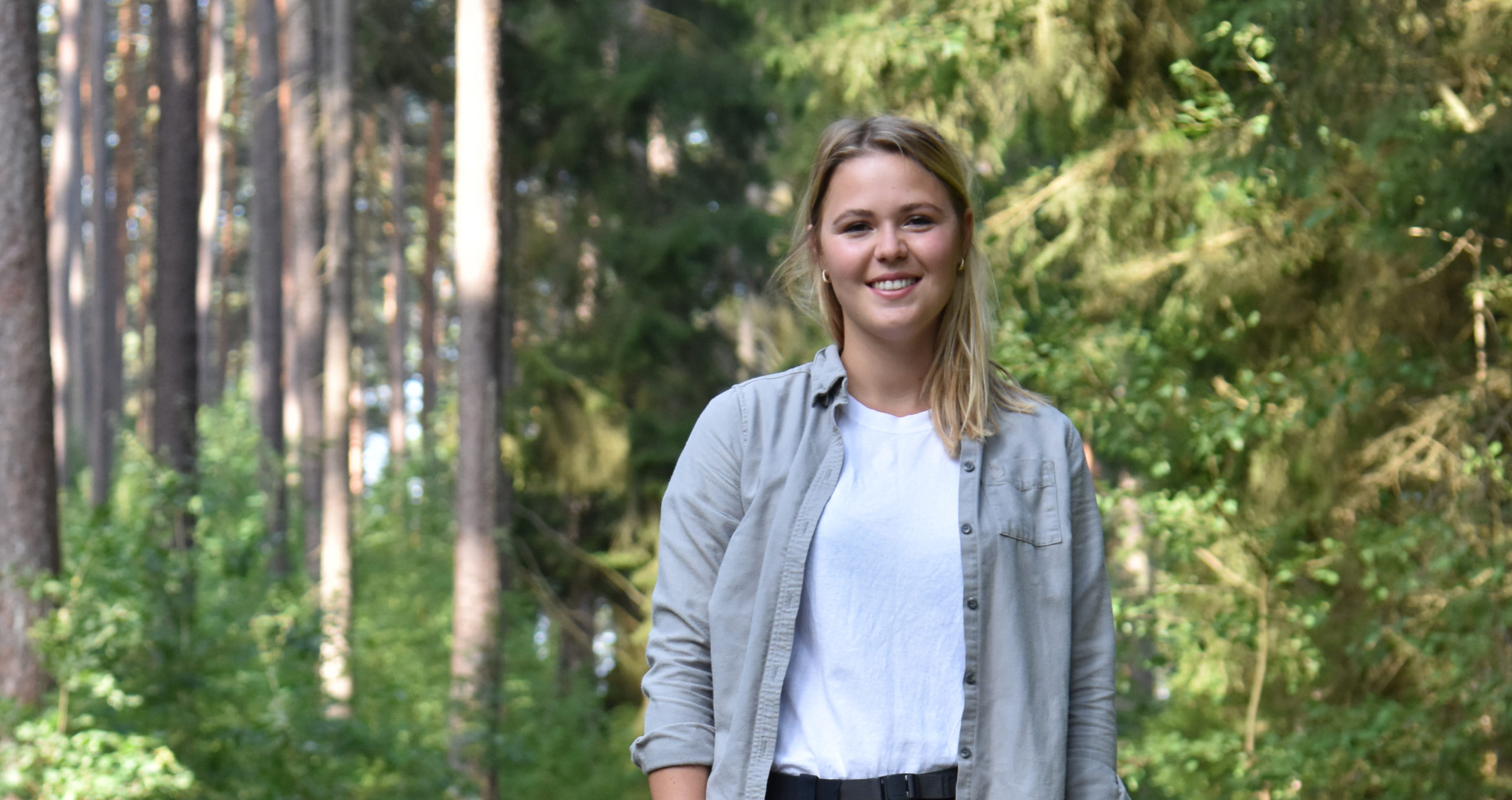 Elena Schmidtmeyer engagiert sich für den Wald